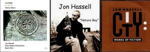 Quelques pochettes de disques de Jon Hassell.